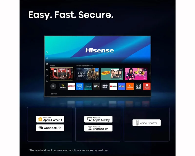 HISENSE 75 inča 75E7S PRO Hi-QLED 4K UHD Smart TV