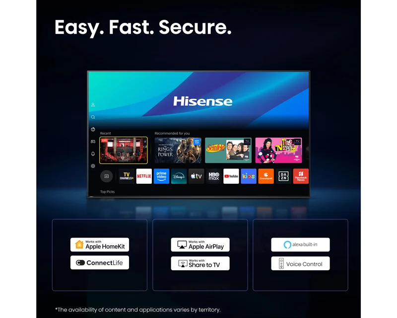 HISENSE 85 inča 85U7SE ULED Mini-LED 4K UHD Smart TV