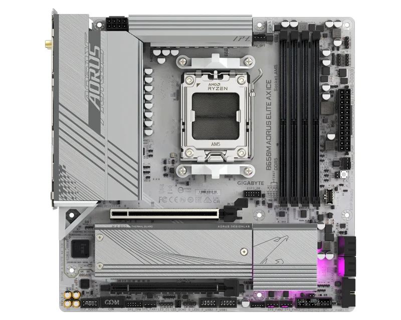 GIGABYTE B650M A ELITE AX ICE rev. 1.x matična ploča