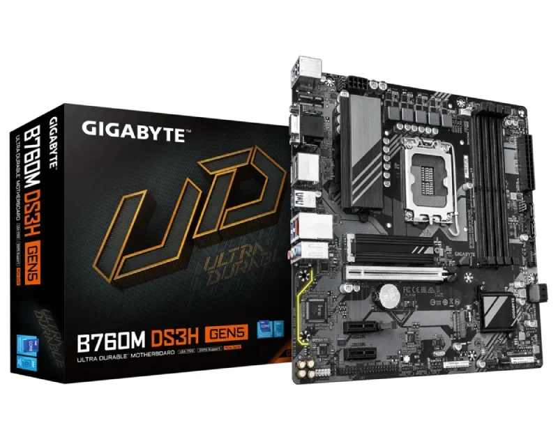 GIGABYTE B760M DS3H GEN5 rev. 1.0 matična ploča