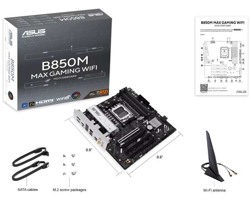 ASUS B850M MAX GAMING WIFI matična ploča