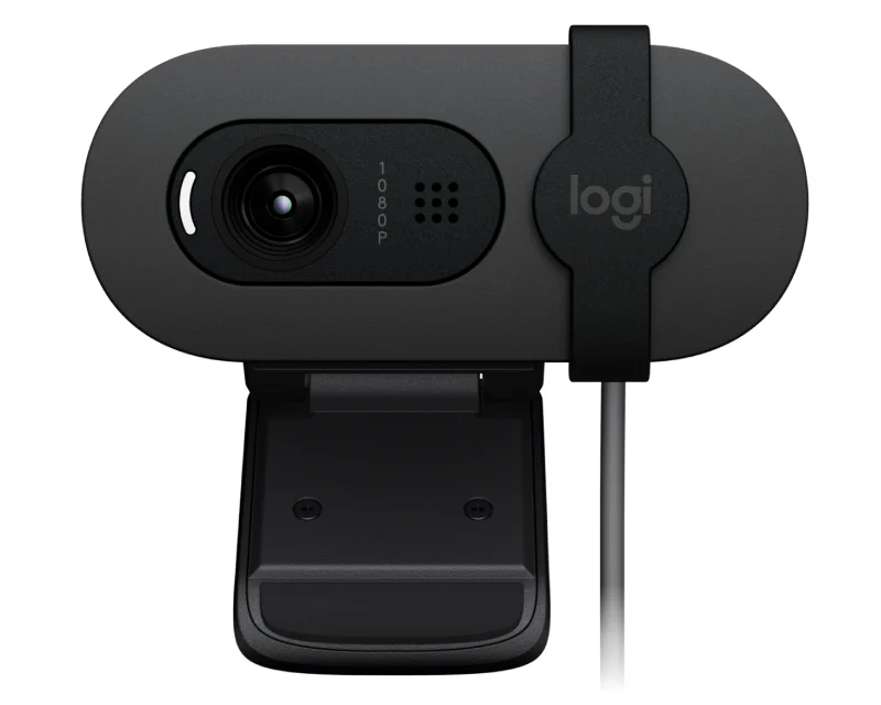 LOGITECH_ Brio 90 Full HD Webcam Black