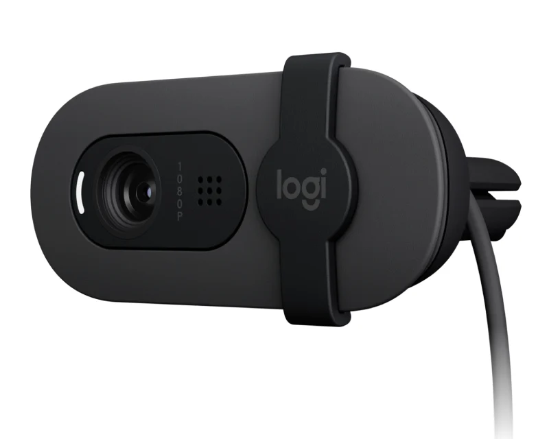 LOGITECH_ Brio 90 Full HD Webcam Black