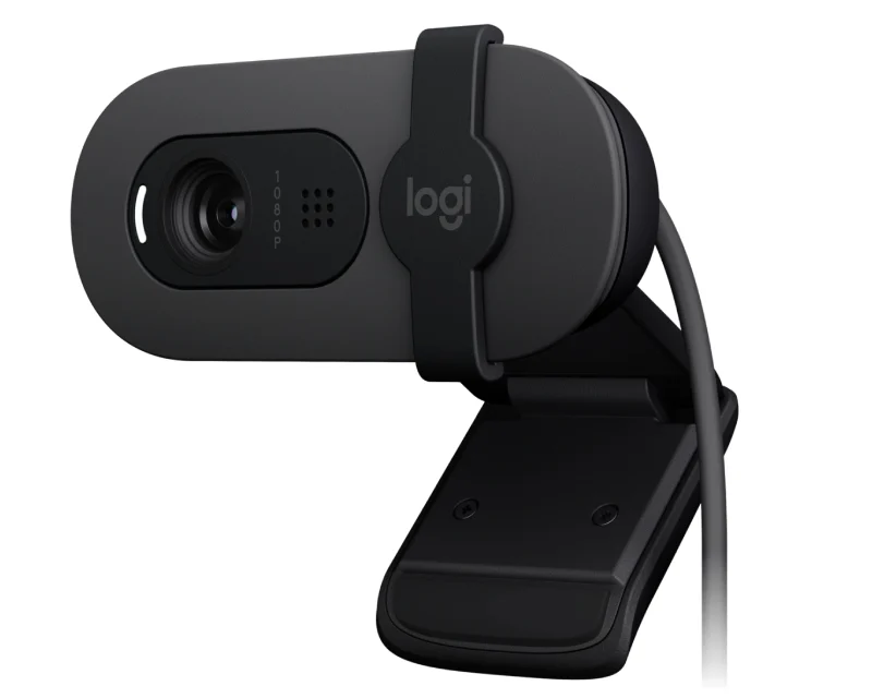 LOGITECH_ Brio 90 Full HD Webcam Black