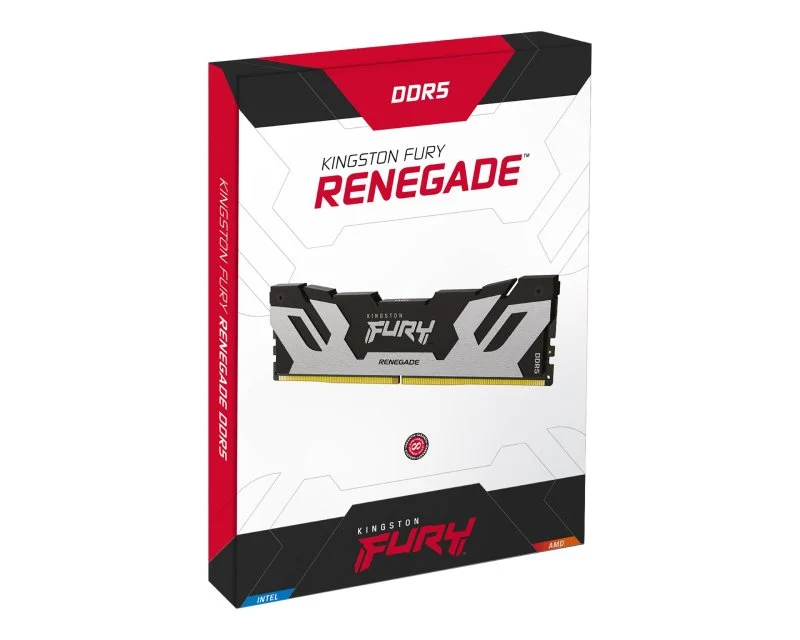 KINGSTON DIMM DDR5 16GB 7200MT/s KF572C38RS-16 Fury Renegade Silver XMP
