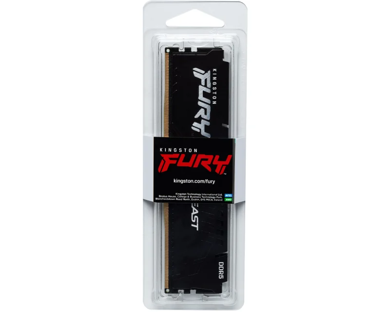 KINGSTON DIMM DDR5 32GB 5600MT/s KF556C36BBE-32 Fury Beast Black EXPO
