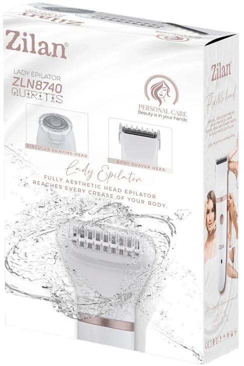 Zilan ZLN8740 Quirtis Epilator,3u1