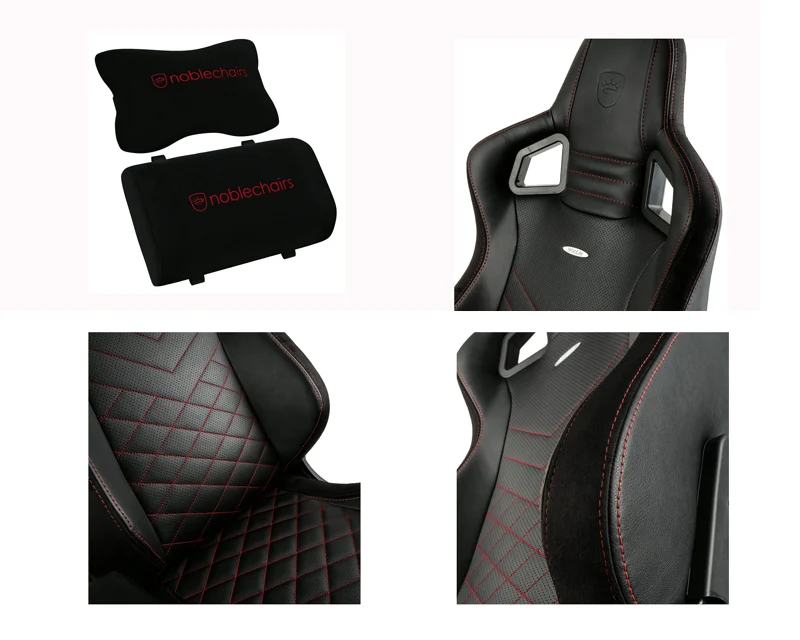 NOBLECHAIRS EPIC Gaming stolica crno-crvena