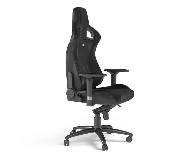 NOBLECHAIRS EPIC Real Leather Gaming stolica crna