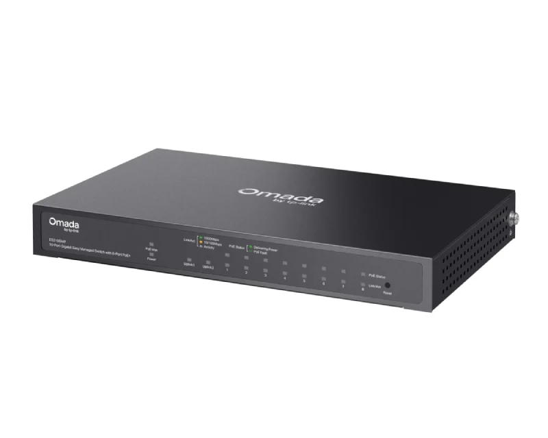 TP-LINK ES210GP Omada 10-Port Gigabit Switch sa 8-Port PoE+