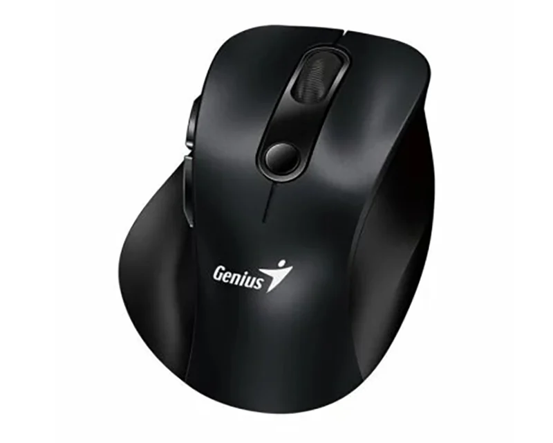 GENIUS Ergo 9000S Black USB Bežični crni miš