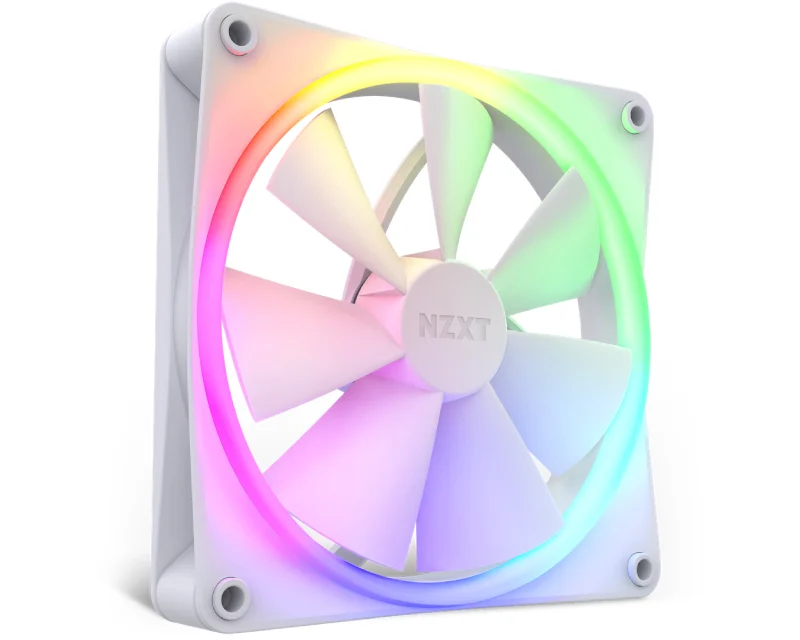 NZXT F140 RGB 140mm ventilator beli (RF-R14SF-W1)