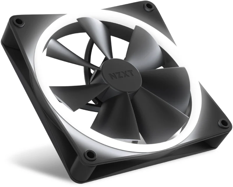 NZXT F140 RGB 140mm ventilator crni (RF-R14SF-B1)