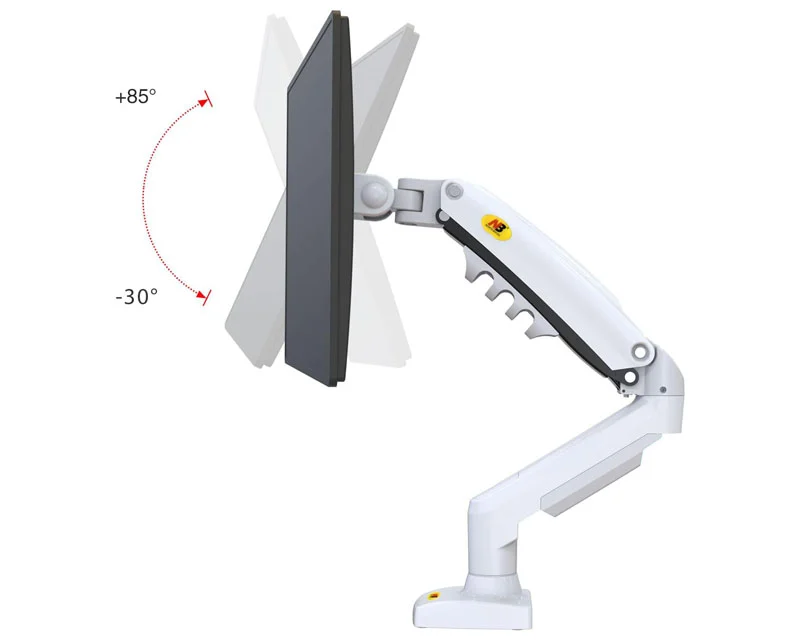 NORTH BAYOU F80-XE stoni nosač za monitor beli 17-30 inča