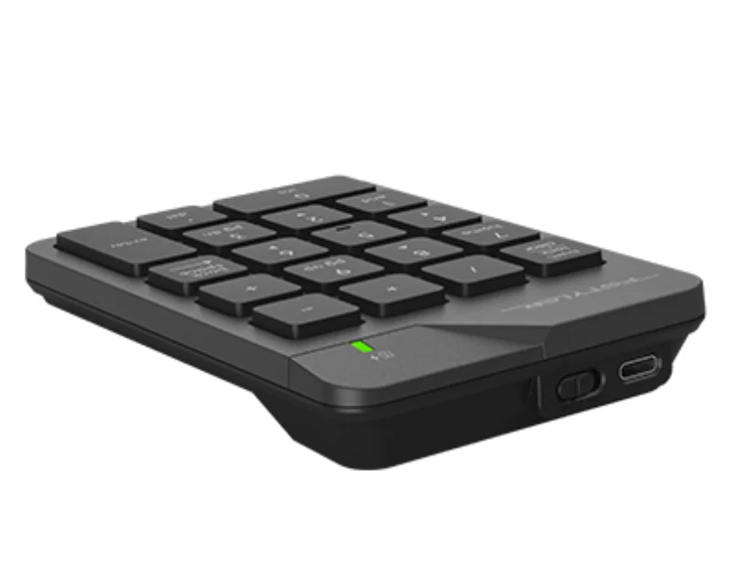 A4 TECH FGK21C FSTYLER 2.4G Wireless Numeric Keypad USB Type-C siva tastatura