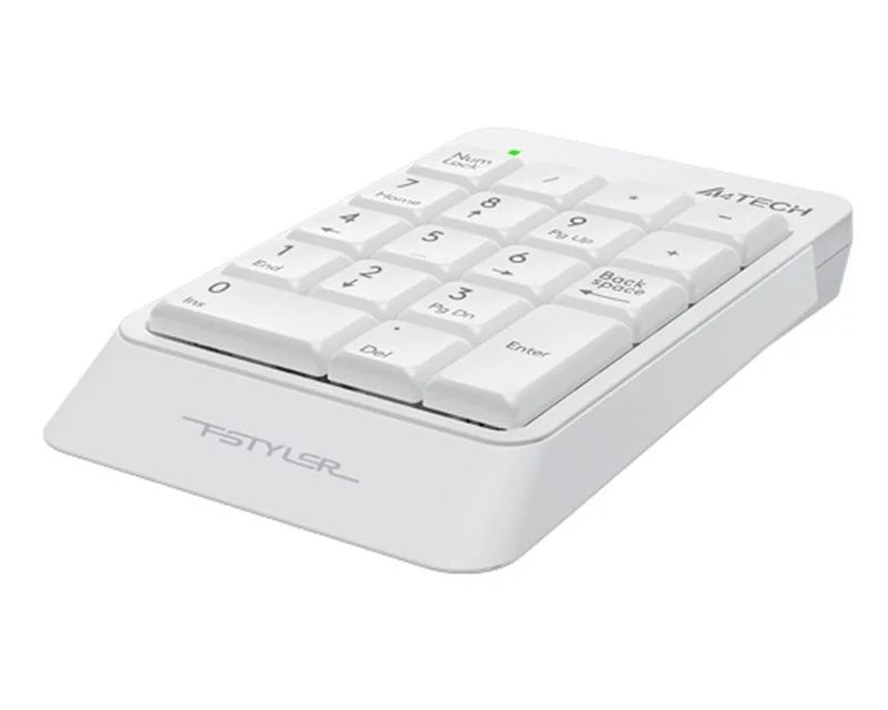 A4 TECH FK13P FSTYLER Numerička USB bela tastatura