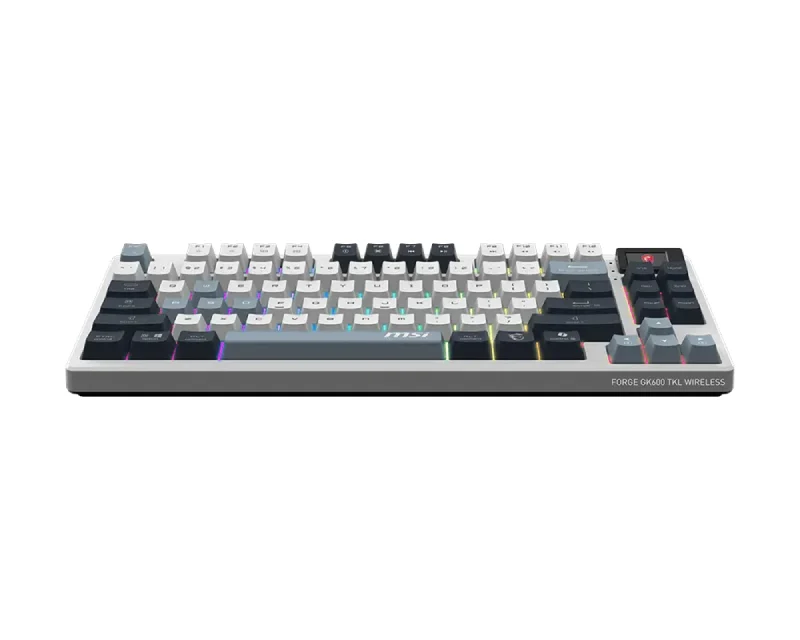 MSI FORGE GK600 TKL W SKY US wireless tastatura