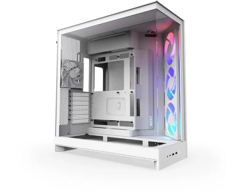 NZXT H9 Flow RGB Gaming kućište belo (CM-H92FW-R1)
