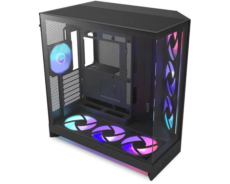 NZXT H9 Flow RGB+ Gaming kućište crno (CM-H92FB-P1)