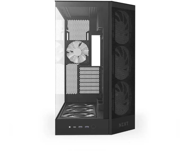 NZXT H9 Flow RGB+ Gaming kućište crno (CM-H92FB-P1)
