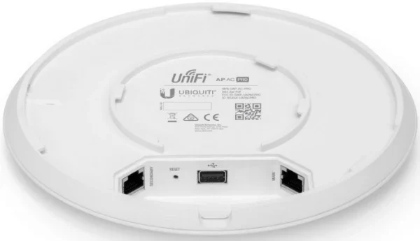 UBIQUITI UniFI UAP-AC-PRO Wi-Fi 802.11ac, 3x3 MIMO, 3 x Dual-Band Antennas, 3 dBi