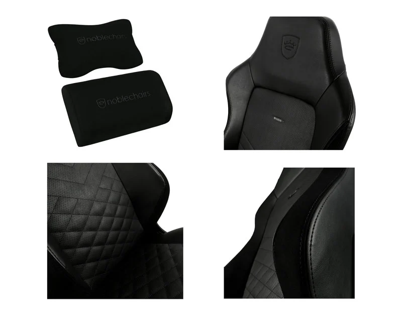 NOBLECHAIRS HERO Gaming stolica crna