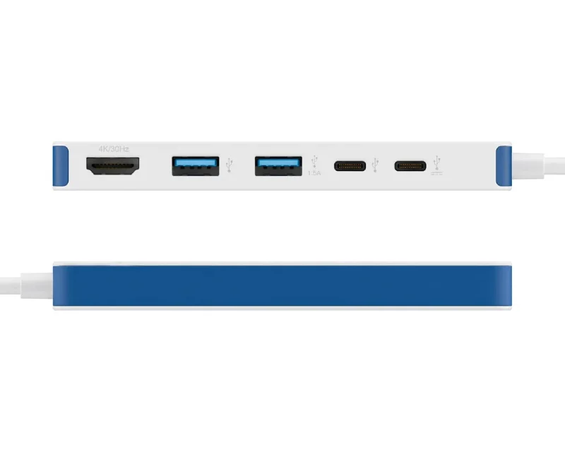 TARGUS HyperDrive Flex 5 Port USB-C Hub beli (HD4101BUGL)