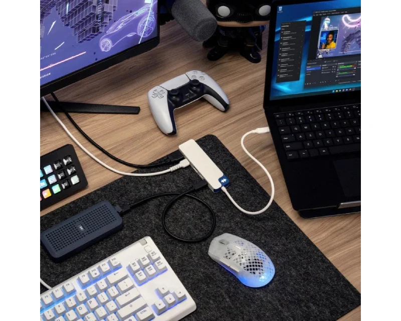 TARGUS HyperDrive Flex 5 Port USB-C Hub beli (HD4101BUGL)