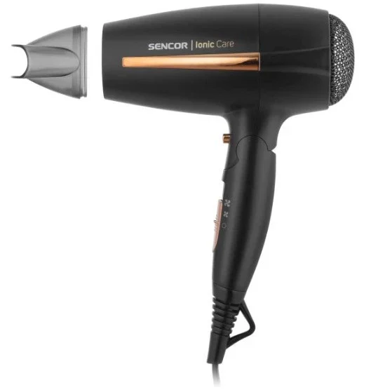 SENCOR SHD 7100BK fen 2.000W, 3 Nivoa temperature, Sklopiva ruèica, 2 brzine fena