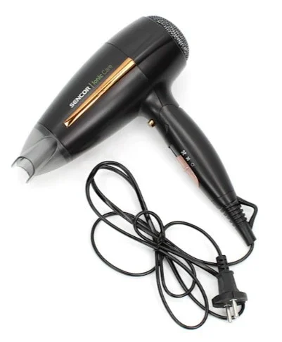SENCOR SHD 7100BK fen 2.000W, 3 Nivoa temperature, Sklopiva ruèica, 2 brzine fena