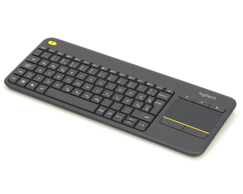 LOGITECH K400 Plus Wireless Touch YU crna tastatura