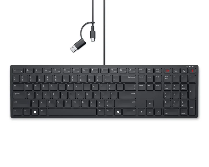 DELL OEM KB525C Pro Collaboration US tastatura crna