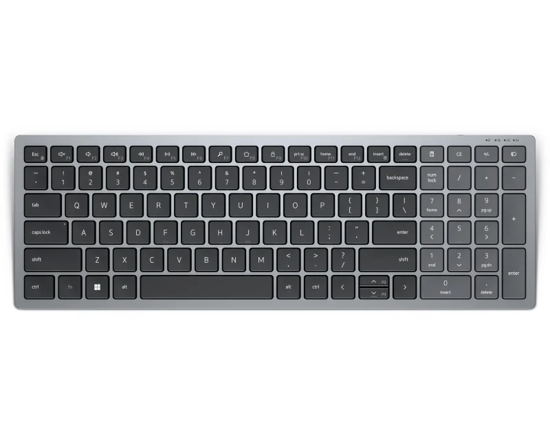 DELL KB740 Pro Plus Compact Multi-device US wireless tastatura siva