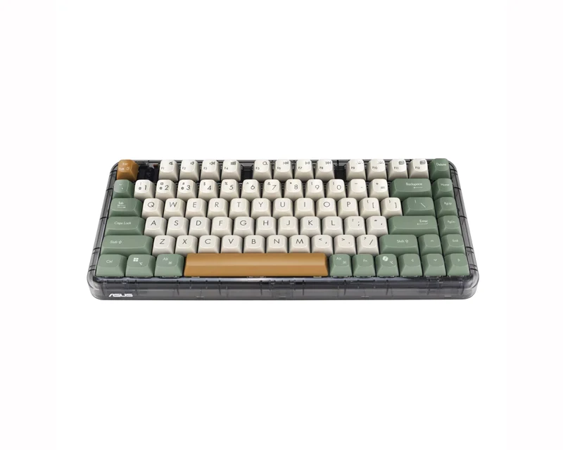 ASUS KD201 Jelly75 Keyboard Milk White Wireless tastatura