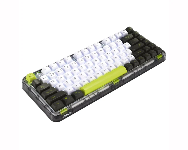 ASUS KD201 Jelly75 Keyboard Volt Green Wireless tastatura