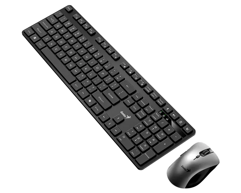 GENIUS KM-8216S Wireless USB YU wireless crna tastatura i miš