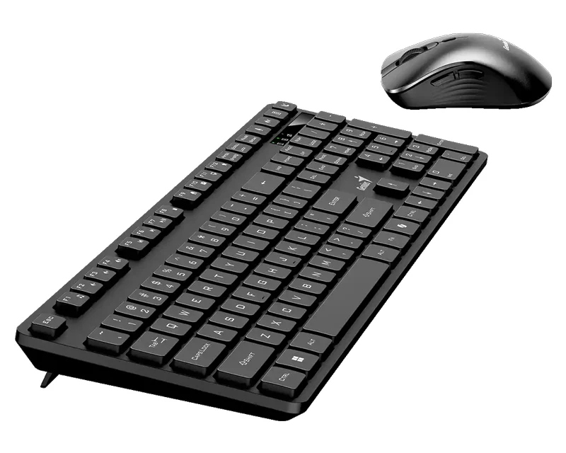 GENIUS KM-8216S Wireless USB YU wireless crna tastatura i miš