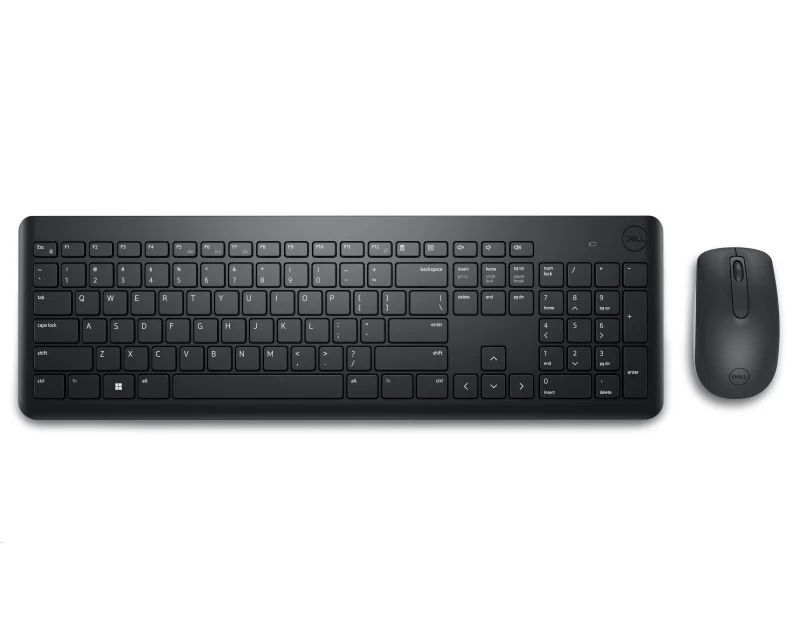 DELL OEM KM3322W Wireless US tastatura + miš crna
