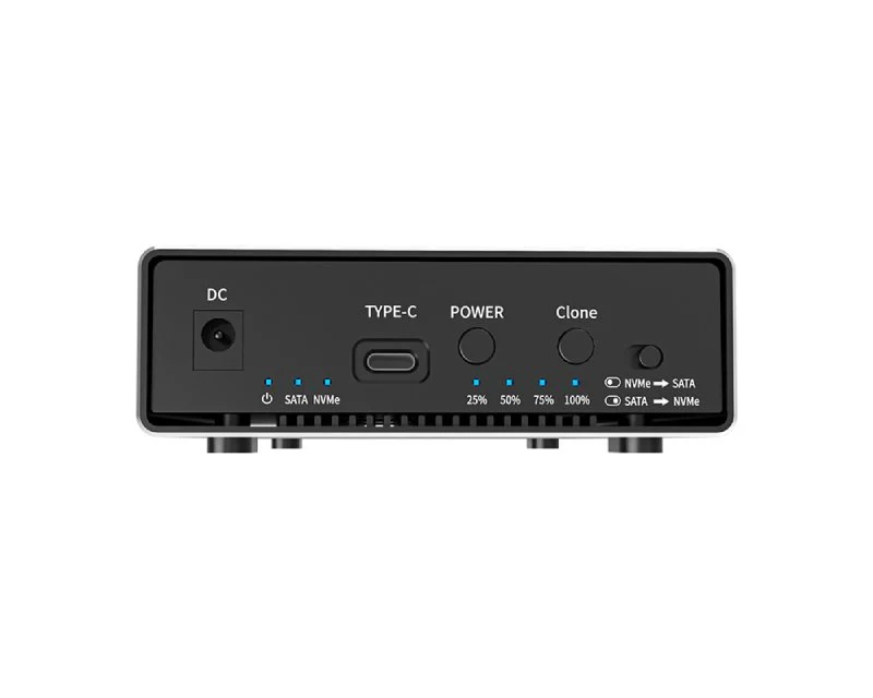 MAIWO Klon Kućište USB 3.2 Gen2 10Gbps HDD/SSD za 3,5 inča/2,5 inča HDD i NVMe SSD, K3527N