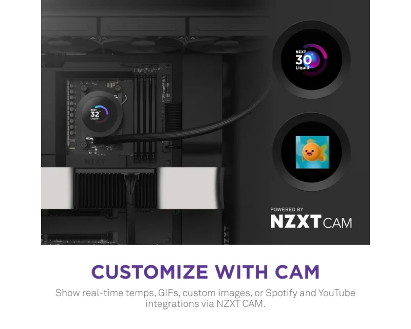NZXT Kraken Plus 360 V2 vodeno hlađenje crno (RL-KN360-B2)