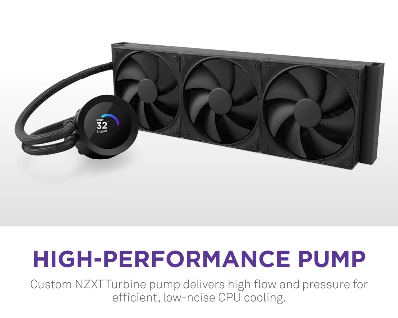 NZXT Kraken Plus 360 V2 vodeno hlađenje crno (RL-KN360-B2)