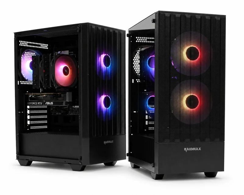 RAIDMAX Kućište VECTOR V218TBF 650W crno