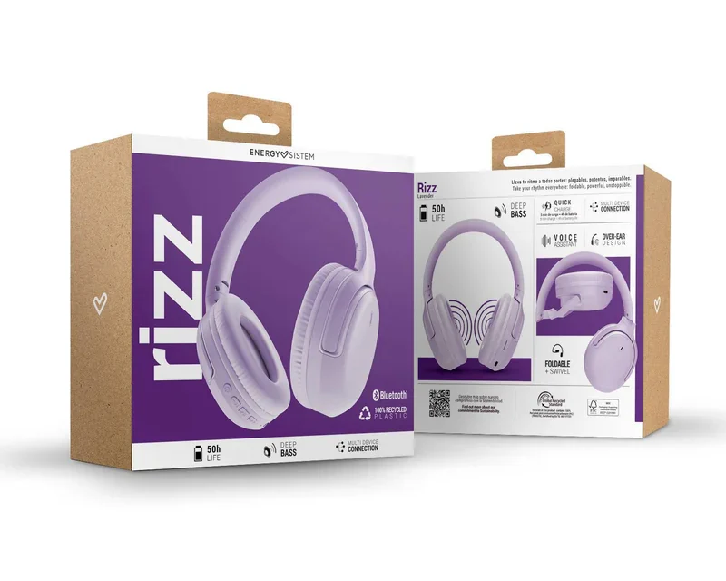 ENERGY SISTEM Lavender Rizz slušalice ljubičaste (M45968)