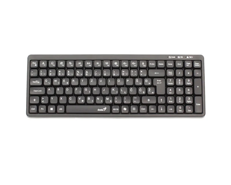 GENIUS LuxeMate Q7100BT Wireless USB YU crna tastatura