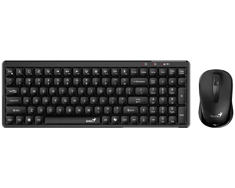 GENIUS LuxeMate Q8100 Wireless USB YU crna tastatura + miš