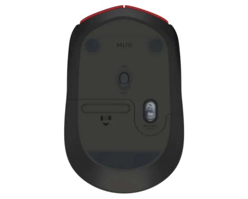 LOGITECH M171 Wireless crveni miš