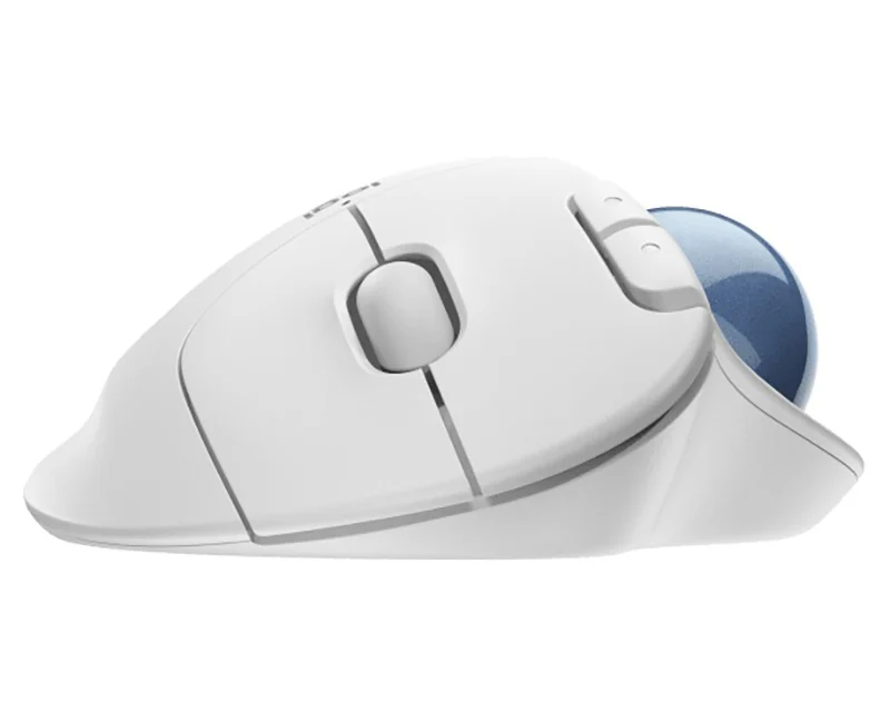 LOGITECH M575s ERGO Bluetooth Trackball Offwhite Blue ball miš