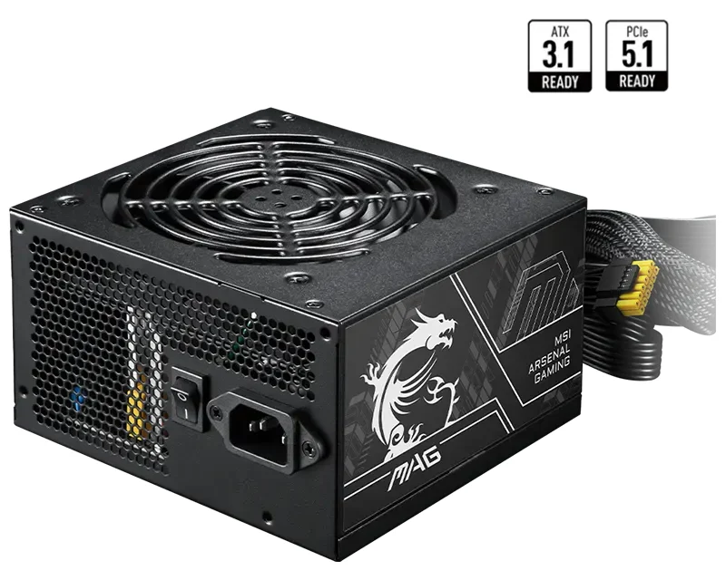 MSI MAG A750BN PCIE5 II 750W napajanje 5Y