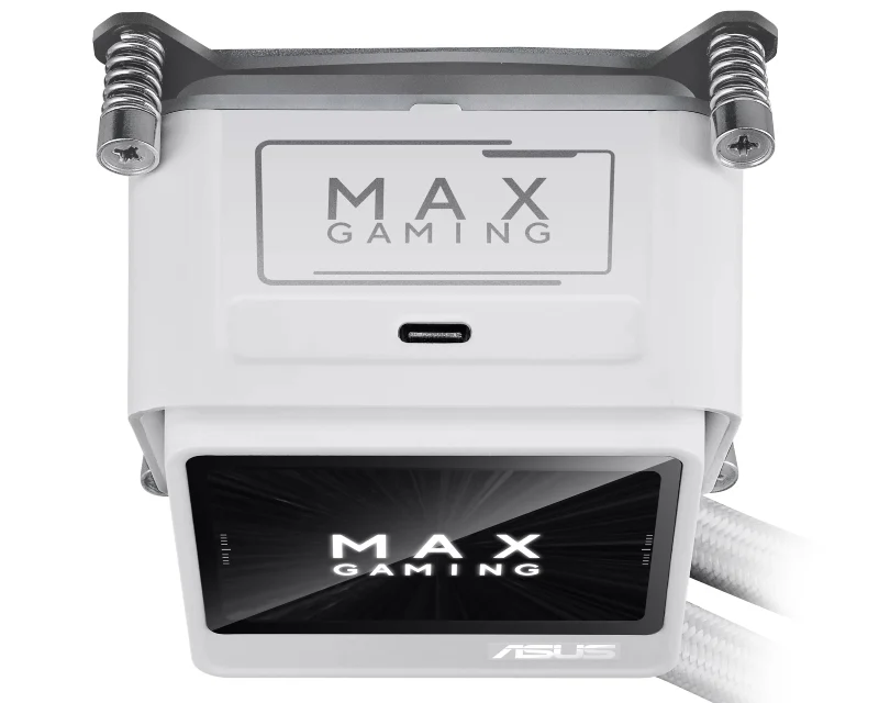 ASUS MAX GAMING LC 360 ARGB LCD WHT vodeno hlađenje