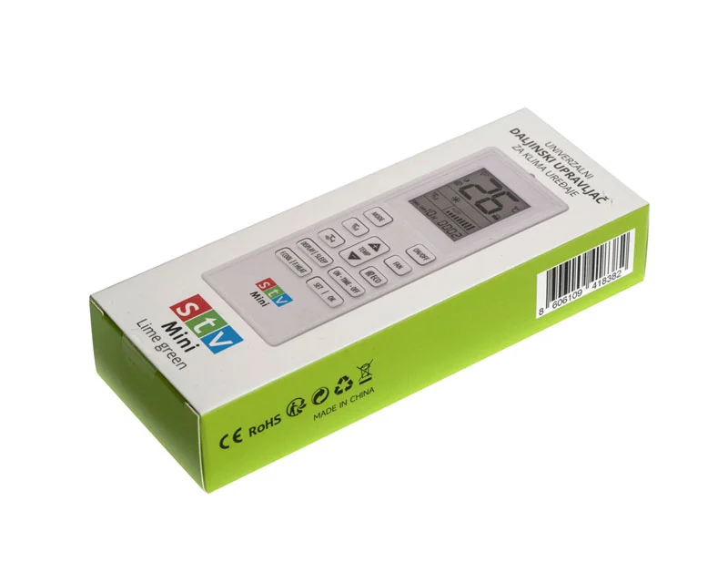 STV MINI Lime Green univerzalni daljinski upravljač (Klima uređaji)